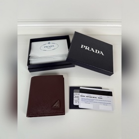 Короткий кошелек PRADA универсального