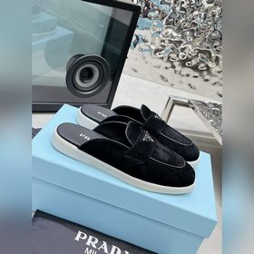 PRADA Пара модных лоферов-сандалий PR