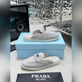 PRADA Пара модных лоферов-сандалий PR