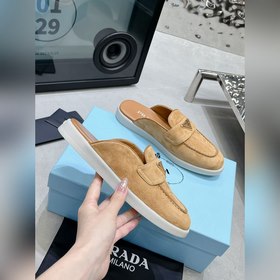 PRADA Пара модных лоферов-сандалий PR