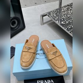 PRADA Пара модных лоферов-сандалий PR