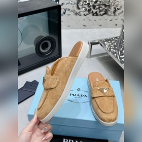 PRADA Пара модных лоферов-сандалий PR