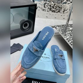 PRADA Пара модных лоферов-сандалий PR