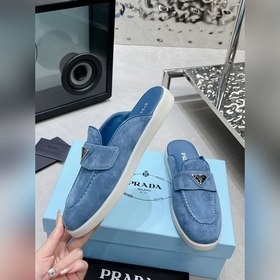 PRADA Пара модных лоферов-сандалий PR