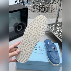 PRADA Пара модных лоферов-сандалий PR
