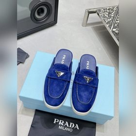 PRADA Пара модных лоферов-сандалий PR