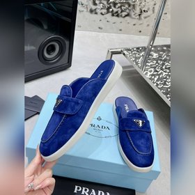 PRADA Пара модных лоферов-сандалий PR