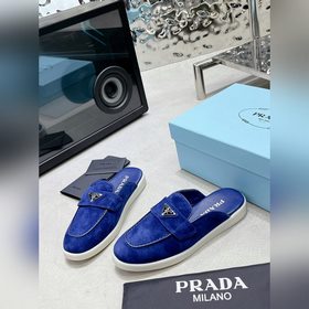 PRADA Пара модных лоферов-сандалий PR