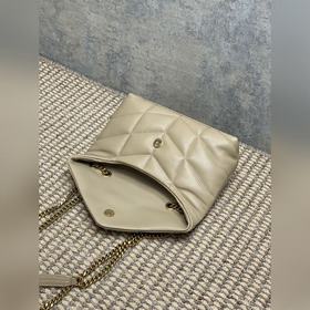 Сан-Лоран louIou puffer — мини-сумка «