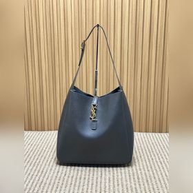 Сумка YSL Hobo цвета «городской серый»