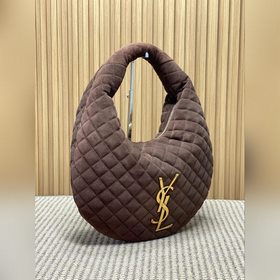 Коричневая сумка YSL lcarino, коллекци