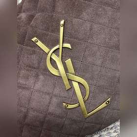 Коричневая сумка YSL lcarino, коллекци