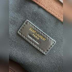 Коричневая сумка YSL Jamie из новой ко