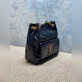 Сумка для покупок YSL из телячьей кожи