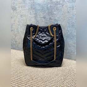 Сумка для покупок YSL из телячьей кожи