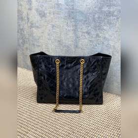 Сумка-тоут YSL Niki с черно-золотой це