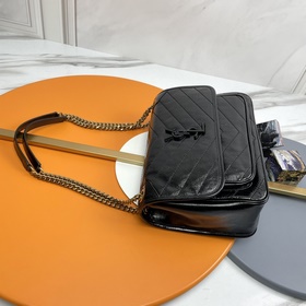#NIKI MEDIUM 28CM##Черная золотая цепо