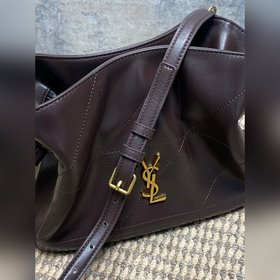 Коричневая сумка-кроссбоди YSL Jamie —