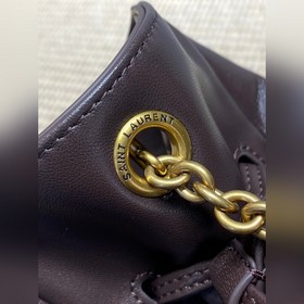 Коричневая сумка-кроссбоди YSL Jamie —