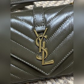 Сумка-почтальон YSL Mini College из во