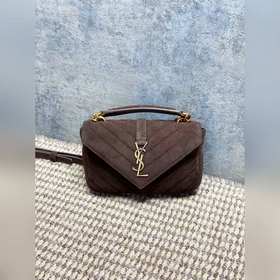 Маленькая сумка YSL в стиле «почтальон
