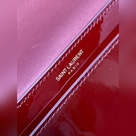 Сумка YSL Sunset из лакированной кожи 