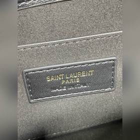 Сумка YSL Sunset с золотым логотипом —