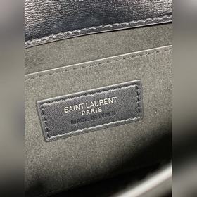 Сумка YSL Sunset с золотым логотипом —