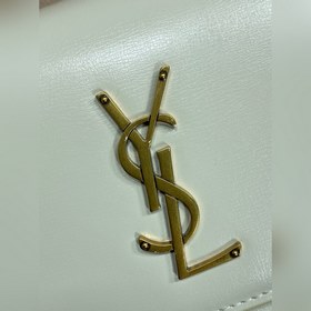 Сумка YSL Sunset с золотым логотипом —