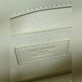 Сумка YSL Sunset с золотым логотипом —