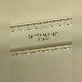 Сумка YSL Sunset с золотым логотипом —