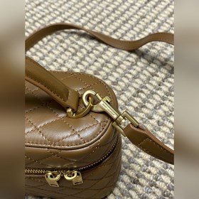 Коричневая сумка YSL Gaby из кожи под 