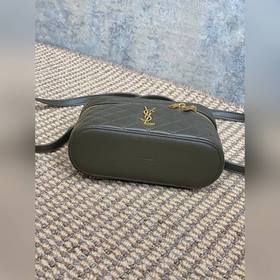 Темно-зеленая сумка YSL Gaby из кожи п