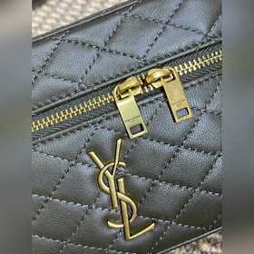 Темно-зеленая сумка YSL Gaby из кожи п