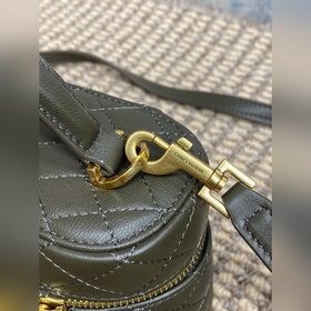 Темно-зеленая сумка YSL Gaby из кожи п