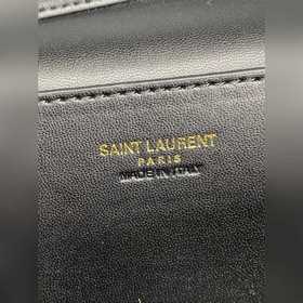 Темно-зеленая сумка YSL Gaby из кожи п