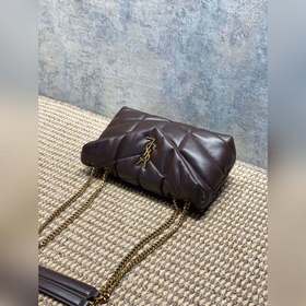 Коричневая сумка Saint Laurent louIou 