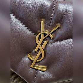 Коричневая сумка Saint Laurent louIou 