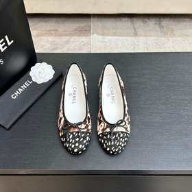 Классические балетки CHANEL с бантами