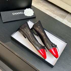 Классические балетки CHANEL с бантами