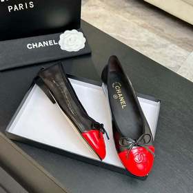 Классические балетки CHANEL с бантами