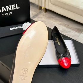 Классические балетки CHANEL с бантами