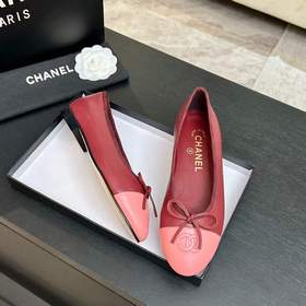 Классические балетки CHANEL с бантами