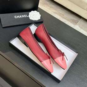 Классические балетки CHANEL с бантами