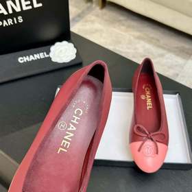 Классические балетки CHANEL с бантами