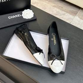 Классические балетки CHANEL с бантами