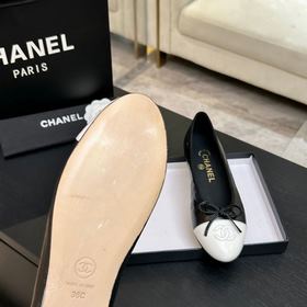 Классические балетки CHANEL с бантами