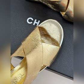 CHANEL — классические сандалии на толс