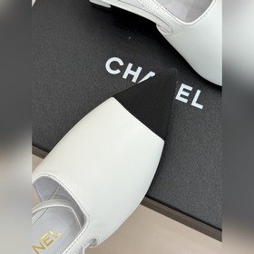 Сандалии CHANEL с заниженной пяткой, з