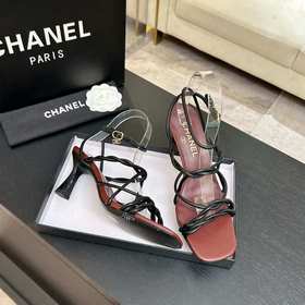 Сандалии CHANEL 26P с двойным C , т